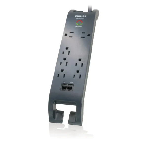 Philips SPP4072C/17 surge protector Black 7 AC outlet(s) 1.2 m