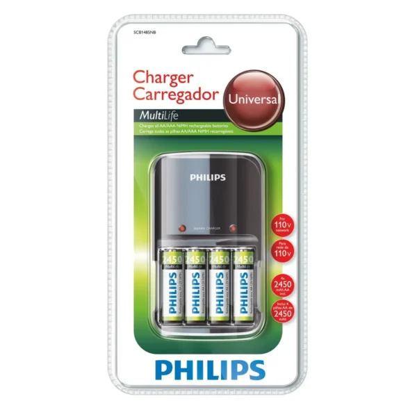 Philips MultiLife SCB1485NB/78 battery charger