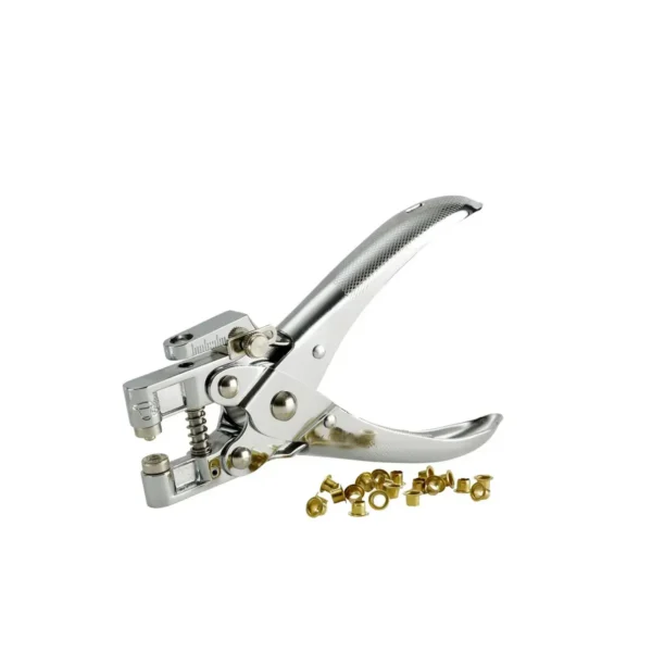Rexel Eyeletter and Punch Chrome