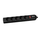 Trust Surge Guard PW-3100 power adapter/inverter Black