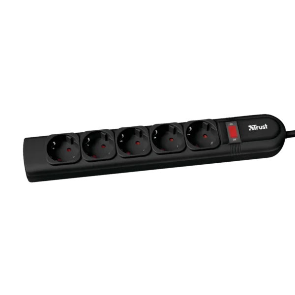 Trust Surge Guard PW-3100 power adapter/inverter Black
