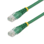 StarTech.com Cat5e Patch Cable with Molded RJ45 Connectors – 10 ft. – Green