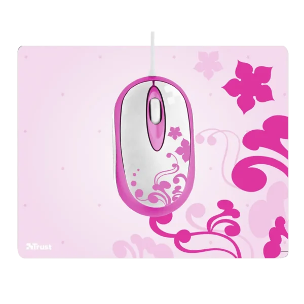 Trust Mini Travel + Mousepad mouse USB Type-A Optical