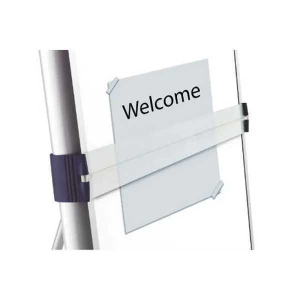Nobo Classic Steel Foot Bar Magnetic Flipchart Easel with Extending Arms