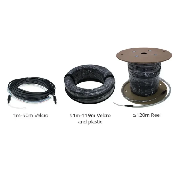ACT 50 meter Singlemode 9/125 OS2 indoor/outdoor cable 12 fibers with LC connectors