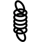 KYOCERA 5MMW261LD023 printer/scanner spare part/accessory Spring 2 pc(s)