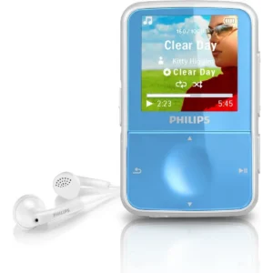 Philips GoGear SA1VBE04B/97 MP3/MP4 player 4 GB Blue, Silver
