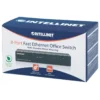 Intellinet 8-Port Fast Ethernet Office Switch, Desktop Size, Metal, IEEE 802.3az (Energy Efficient Ethernet), Box