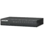 Intellinet 8-Port Fast Ethernet Office Switch, Desktop Size, Metal, IEEE 802.3az (Energy Efficient Ethernet), Box