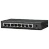 Intellinet 8-Port Fast Ethernet Office Switch, Desktop Size, Metal, IEEE 802.3az (Energy Efficient Ethernet), Box