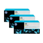 HP 771 3-pack 775-ml Yellow Designjet Ink Cartridges CR253A print head Inkjet printing