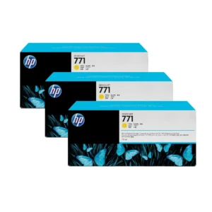 HP 771 3-pack 775-ml Yellow Designjet Ink Cartridges CR253A print head Inkjet printing