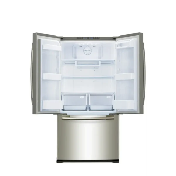 Samsung RF62HEPN side-by-side refrigerator Freestanding 496 L F Stainless steel