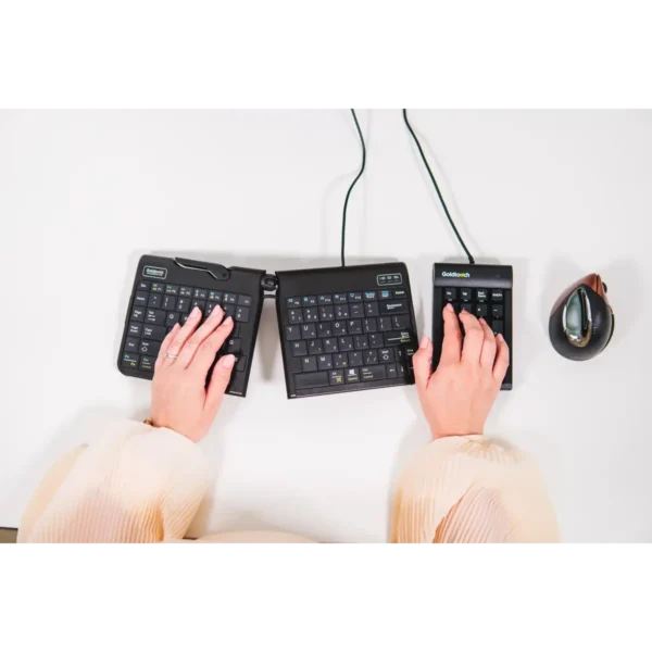 BakkerElkhuizen Goldtouch Numeric numeric keypad PC USB Black