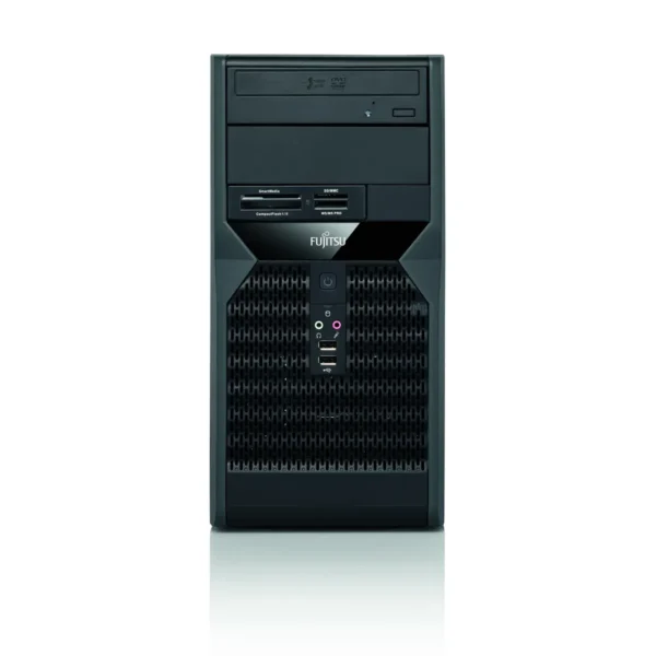 Fujitsu ESPRIMO P1510 Intel® Core™ i3 i3-550 2 GB DDR3-SDRAM 500 GB AMD Radeon HD 5450 Windows 7 Home Premium Micro Tower PC Black
