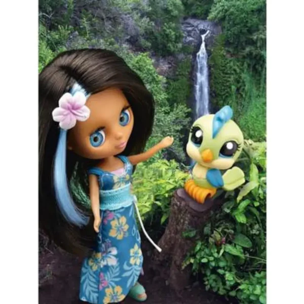 Hasbro Blythe et Ses Deux Petshop Hawaii