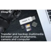 Integral USB 2.0 CARD READER DUAL SLOT SD MICRO SD ETAIL