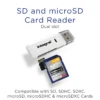 Integral USB 2.0 CARD READER DUAL SLOT SD MICRO SD ETAIL