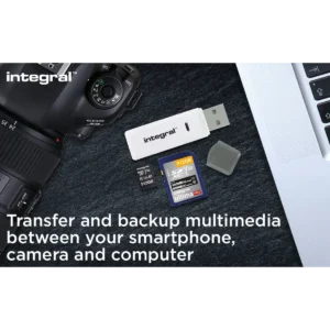 Integral USB 2.0 CARD READER DUAL SLOT SD MICRO SD ETAIL