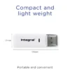 Integral USB 2.0 CARD READER DUAL SLOT SD MICRO SD ETAIL