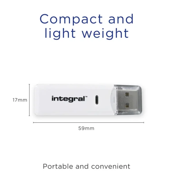 Integral USB 2.0 CARD READER DUAL SLOT SD MICRO SD ETAIL