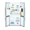 Beko GNE 134620 X side-by-side refrigerator Freestanding 584 L Silver