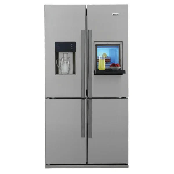 Beko GNE 134620 X side-by-side refrigerator Freestanding 584 L Silver