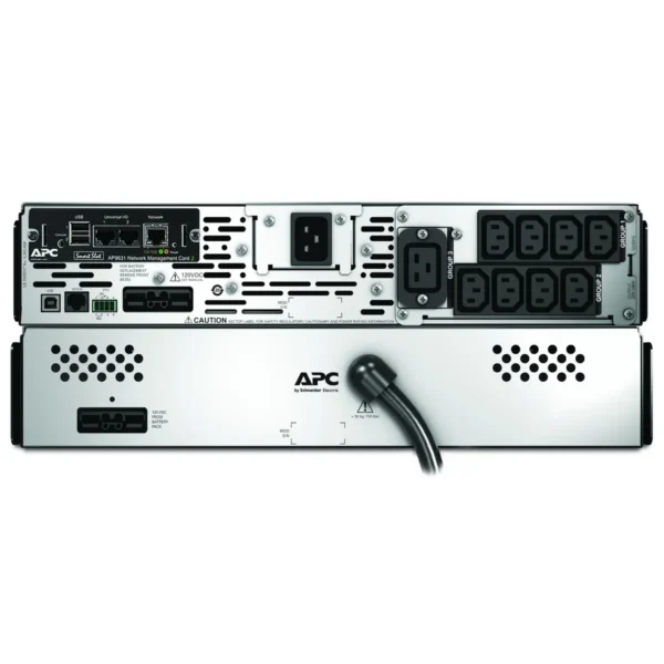APC Smart-UPS X SMX3000RMHV2UNC – 3000VA, 8x C13, 1x C19 outlet, USB, expandable runtime, NMC