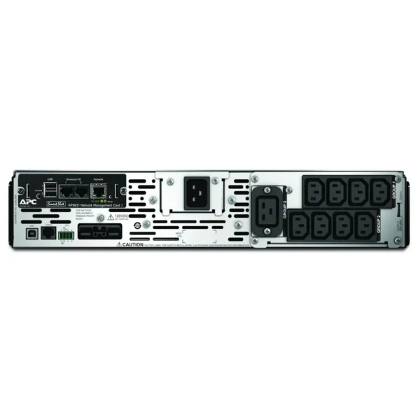 APC Smart-UPS X SMX3000RMHV2UNC – 3000VA, 8x C13, 1x C19 outlet, USB, expandable runtime, NMC