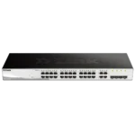 D-Link 24-Port Gigabit Smart Managed Switch including 4 SFP ports