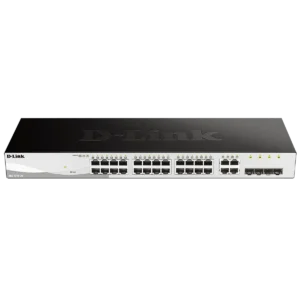 D-Link 24-Port Gigabit Smart Managed Switch including 4 SFP ports