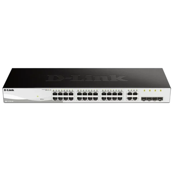 D-Link 24-Port Gigabit Smart Managed Switch including 4 SFP ports