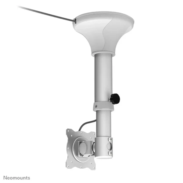 Neomounts FPMA-C025SILVER Monitor/TV mount ceiling 10-30″ – h 37-47 cm – tiltable