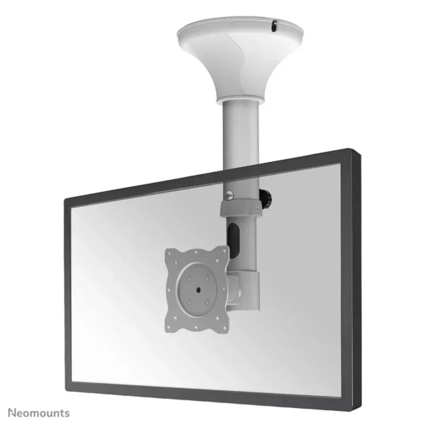 Neomounts FPMA-C025SILVER Monitor/TV mount ceiling 10-30″ – h 37-47 cm – tiltable