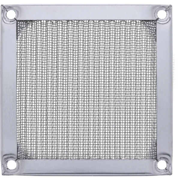 InLine Fan grid aluminium filter, 80x80mm