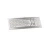 CHERRY Strait keyboard Universal USB QWERTY US English Silver, White
