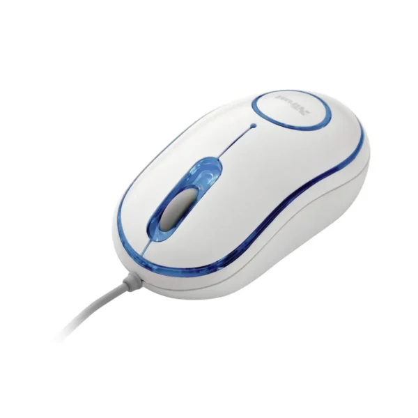 Trust MultiColour – White mouse USB Type-A Optical 800 DPI