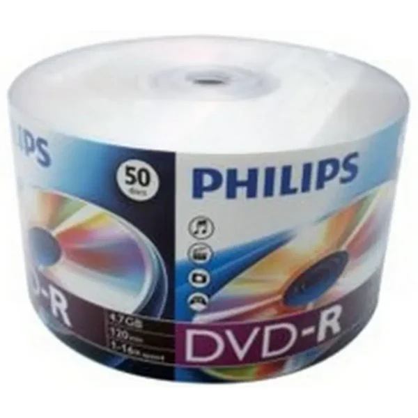 Philips DM4S6U50F/97 blank DVD 4.7 GB DVD-R 50 pc(s)