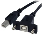 StarTech.com 1 ft Panel Mount USB Cable B to B – F/M