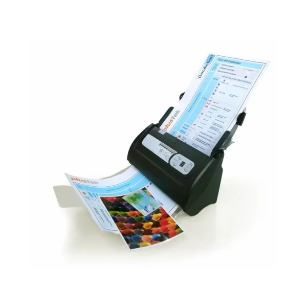 Plustek SmartOffice PS286 Plus ADF scanner 600 x 600 DPI A4 Black, Silver