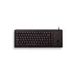 CHERRY G84-4400 TRACKBALL KEYBOARD Corded, USB, Black, (QWERTY – UK)