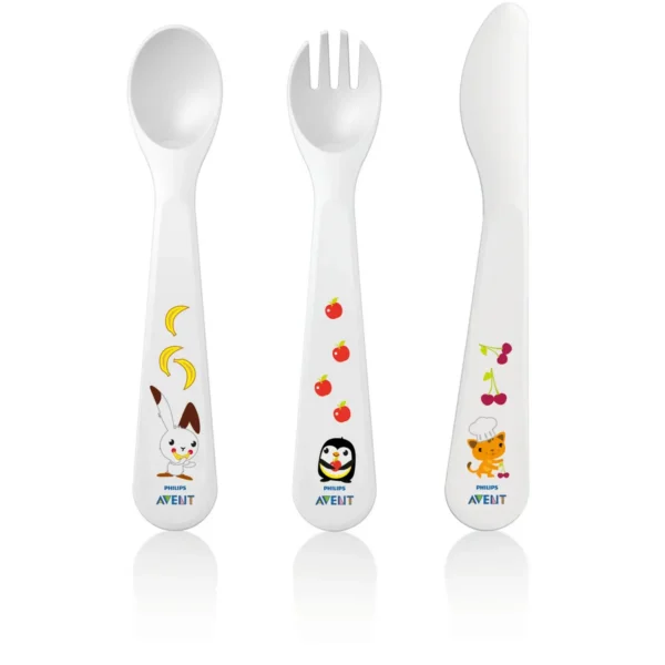 Philips AVENT Toddler fork, spoon and knife 18m+ SCF714/00