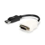 StarTech.com DisplayPort to DVI Adapter – DisplayPort to DVI-D Adapter/Video Converter – 1080p – DP 1.2 to DVI Monitor/Display Cable Adapter Dongle – DP to DVI Adapter – Latching DP Connector