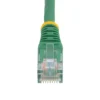 StarTech.com Cat5e Patch Cable with Molded RJ45 Connectors – 1 ft. – Green
