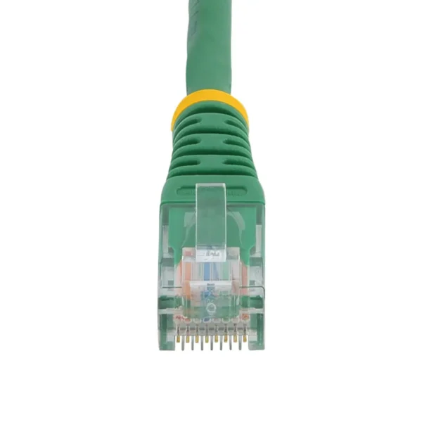 StarTech.com Cat5e Patch Cable with Molded RJ45 Connectors – 1 ft. – Green