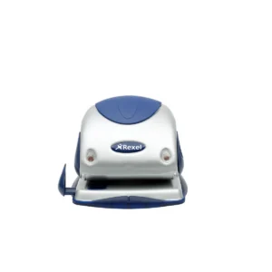 Rexel Precision 225 2 Hole Punch Silver/Blue