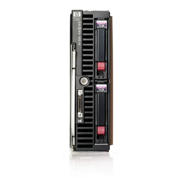 HP ProLiant xw460c Intel® Xeon® 5000 Sequence 5150 2 GB DDR2-SDRAM 72 GB HDD NVIDIA® Quadro® FX 540M Windows XP Professional Workstation Black, Grey