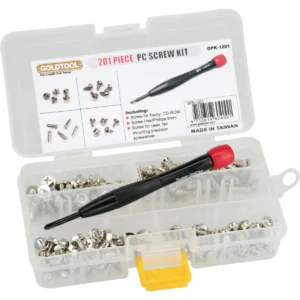 InLine Screw Set with Screwdriver 201 pcs.