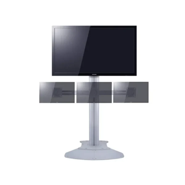 Multibrackets M Public Display Stand Triple Screen Mount 10″-24″ Black