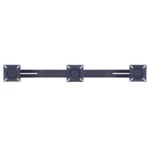 Multibrackets M Public Display Stand Triple Screen Mount 10″-24″ Black